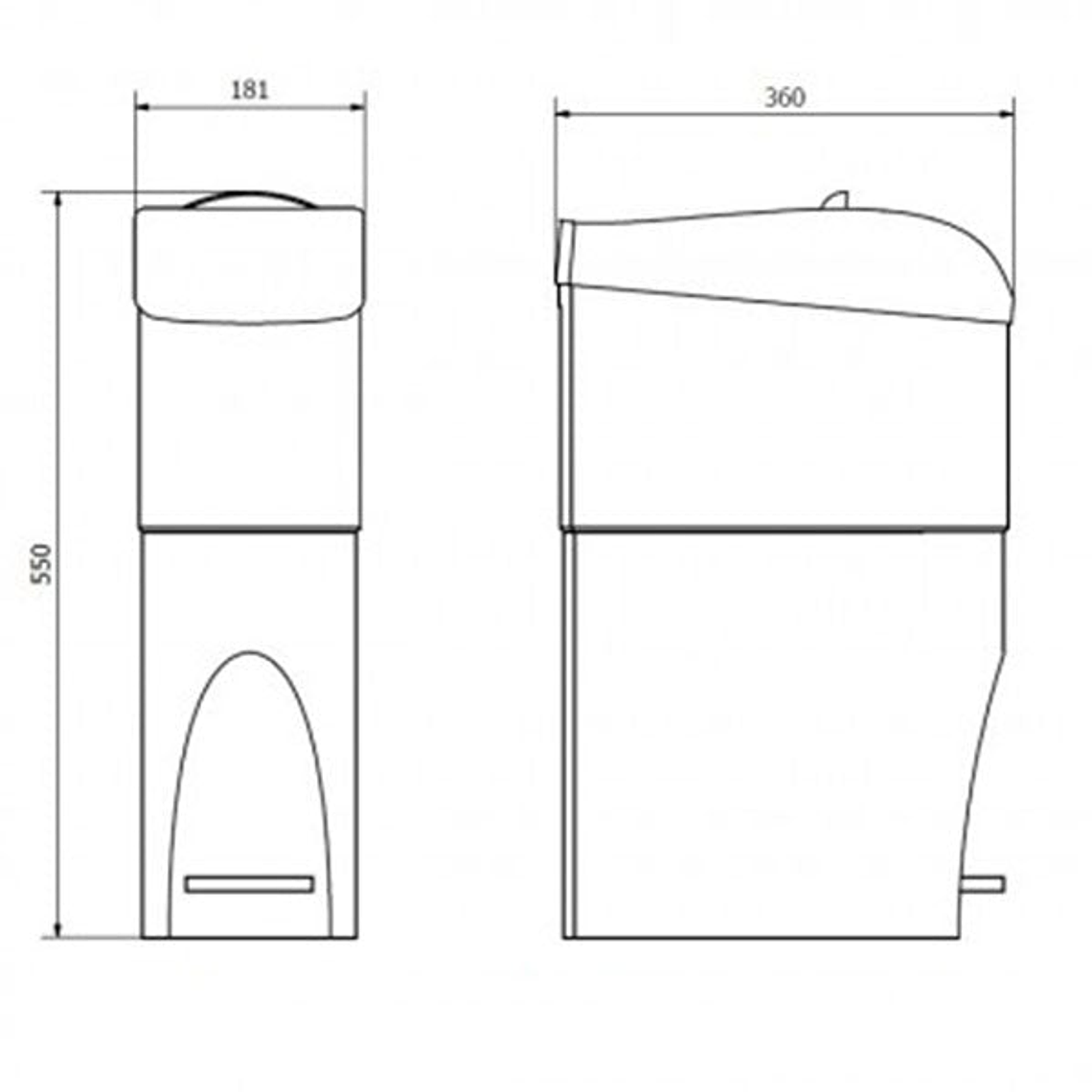 Contenedor de Higiene Femenino 2