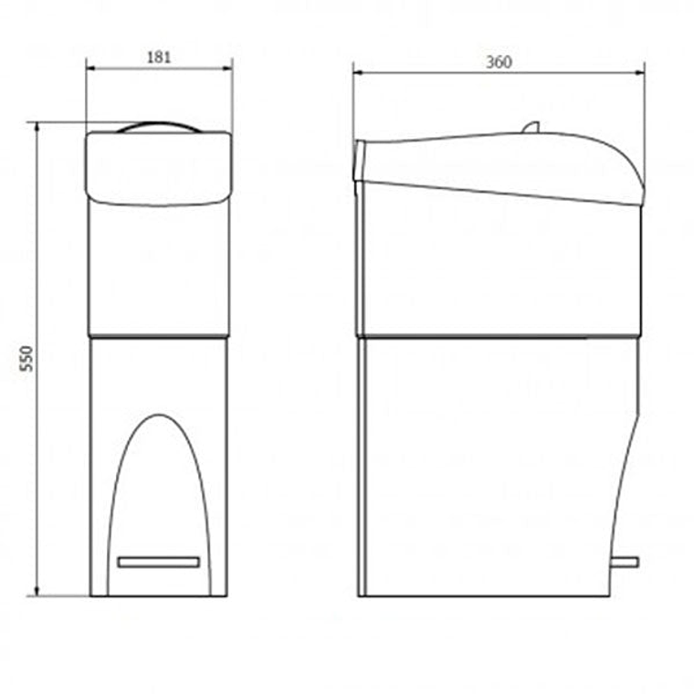Contenedor de Higiene Femenino 2