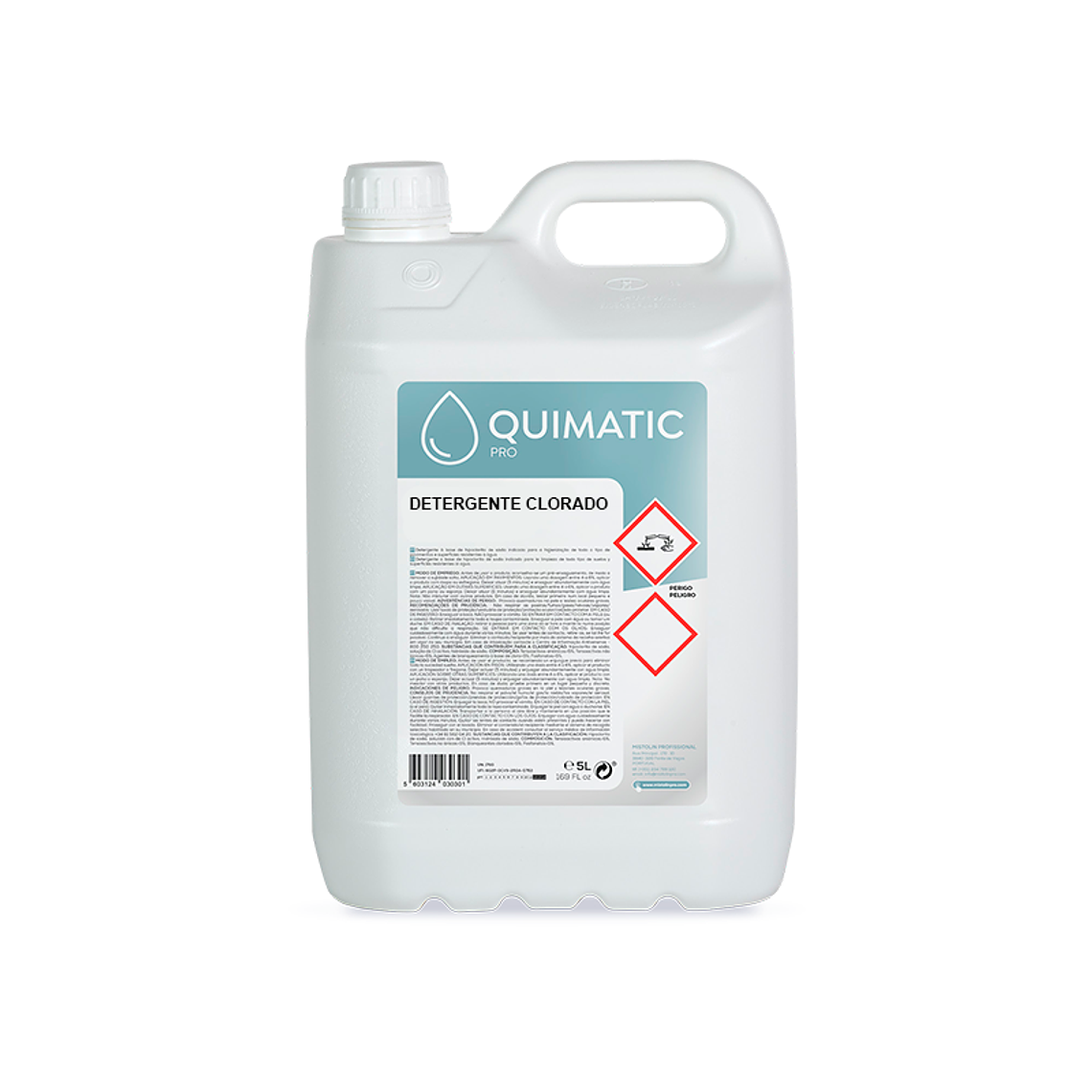 Detergente Clorado Quimatic - 5 Litros 1