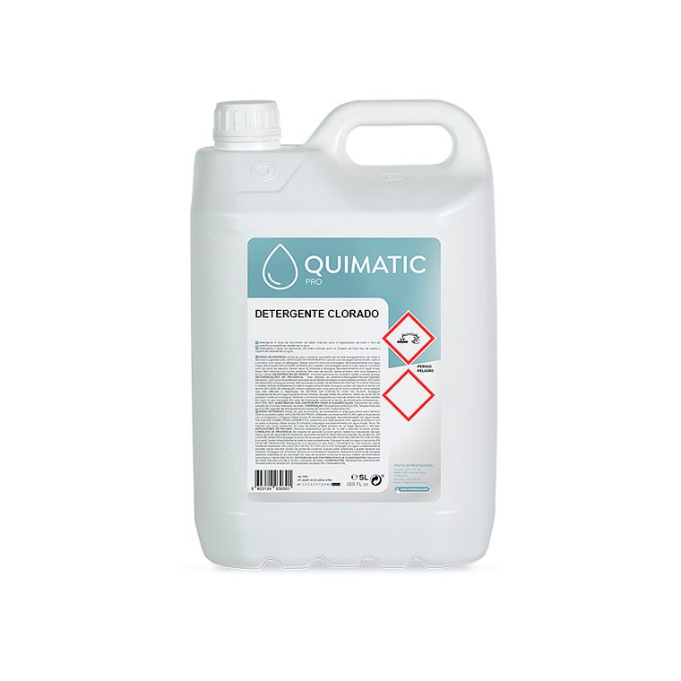 Detergente Clorado Quimatic - 5 Litros 1