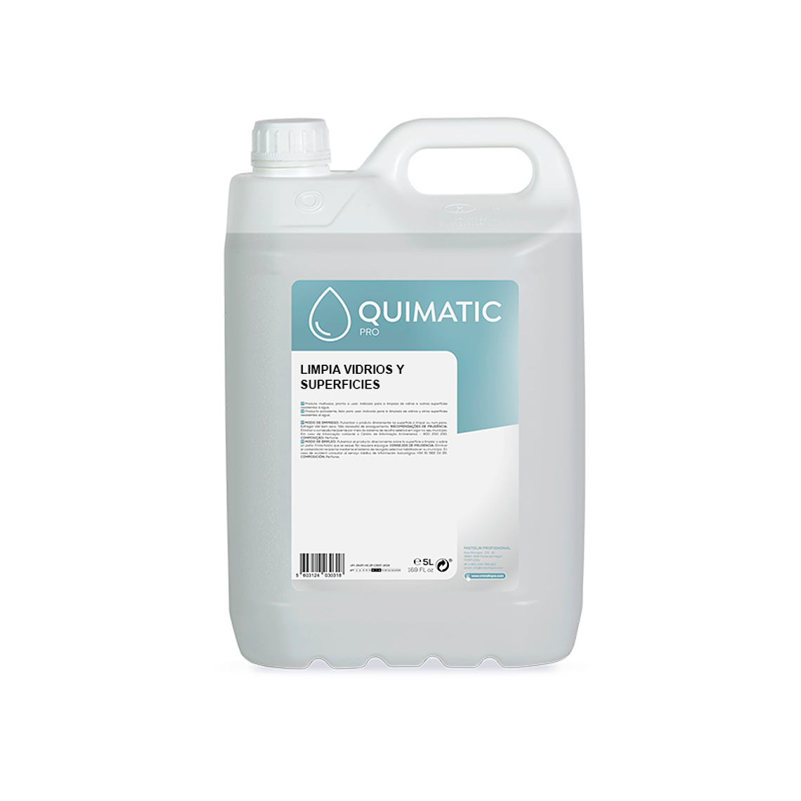 Limpiacristales y Superficies Quimatic - 5 Litros 1