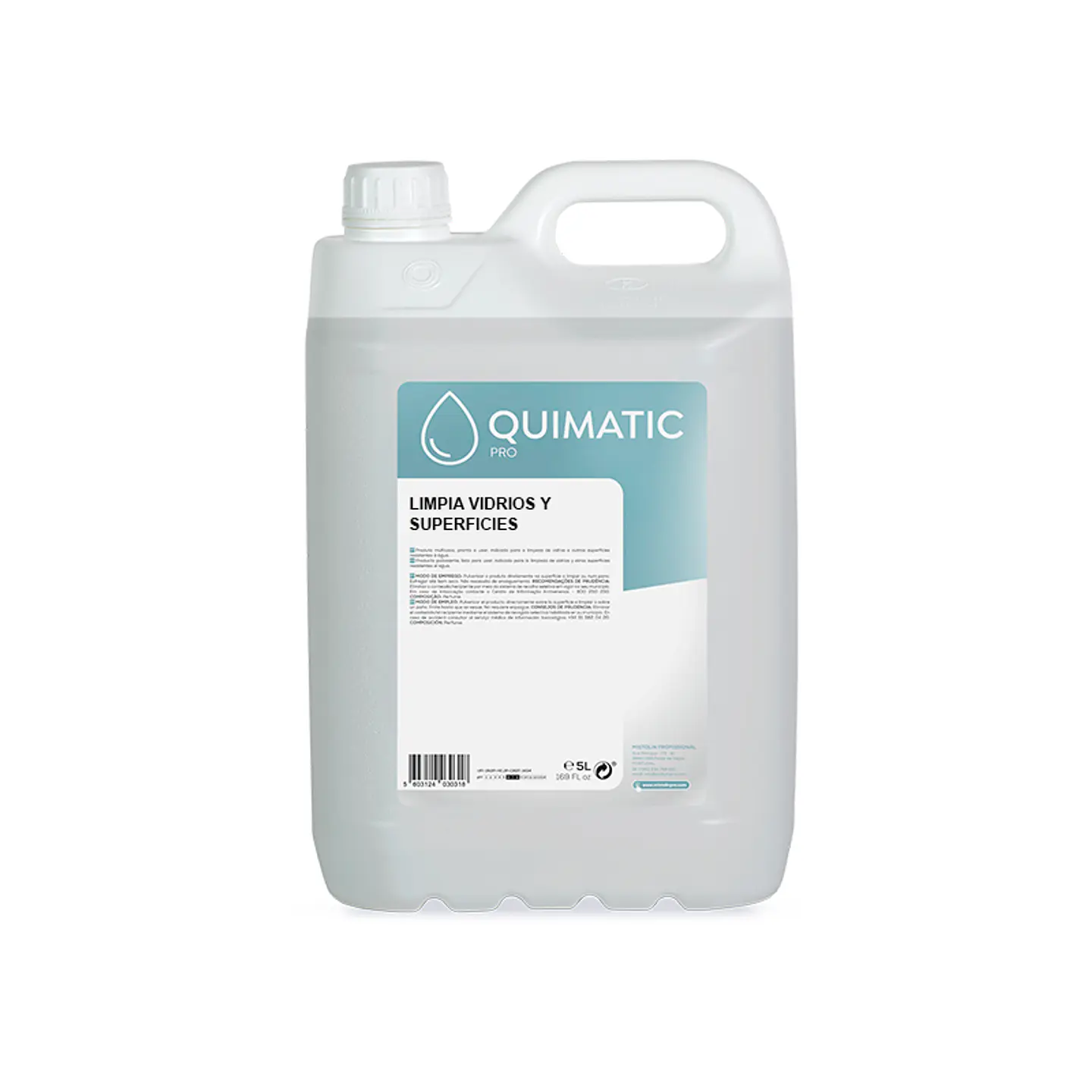 Limpiacristales y Superficies Quimatic - 5 Litros 1