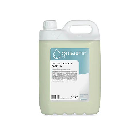Gel de Ducha Cuerpo y Cabello Quimatic - 5 Litros
