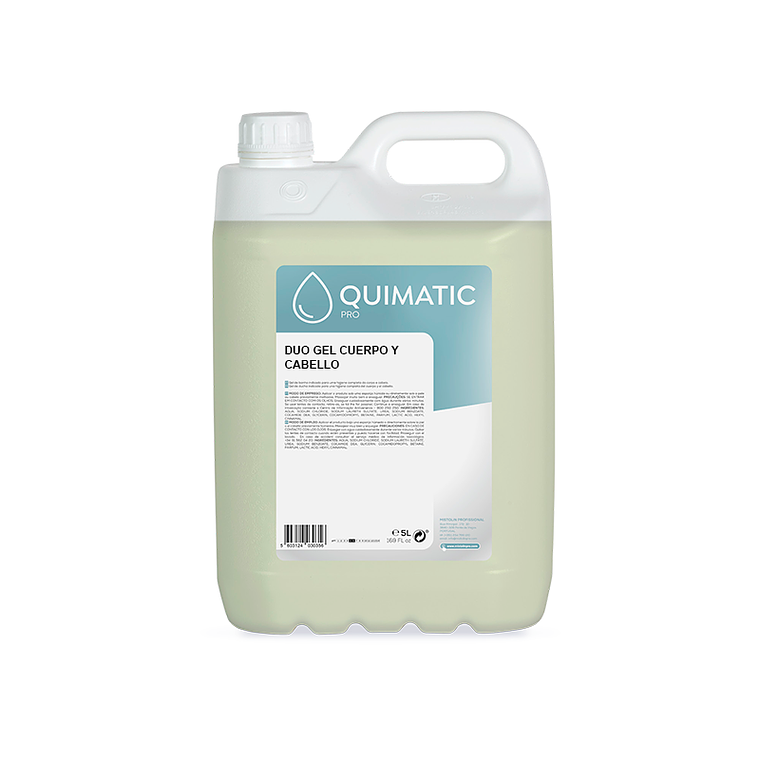 Gel de Ducha Cuerpo y Cabello Quimatic - 5 Litros 1