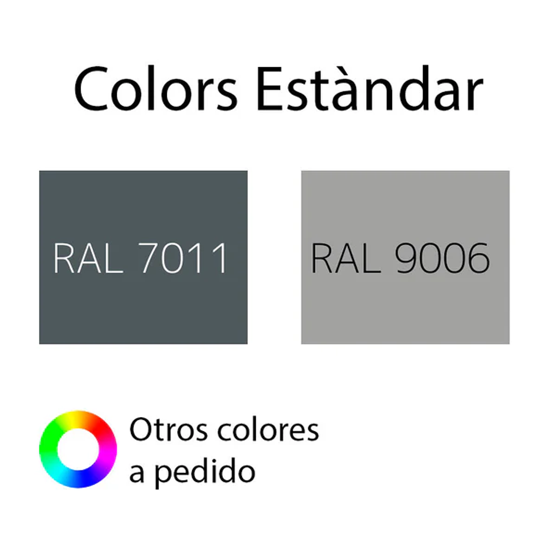 Papelera Urbana de Pared Semicircular Metálica - 32 Litros 3