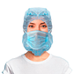 Gorro Integral con Mascarilla Desechable TNT - Miniatura 2