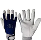 Guantes de Trabajo de Piel y Algodón LV-07 ( 12 Pares ) - Miniatura 1