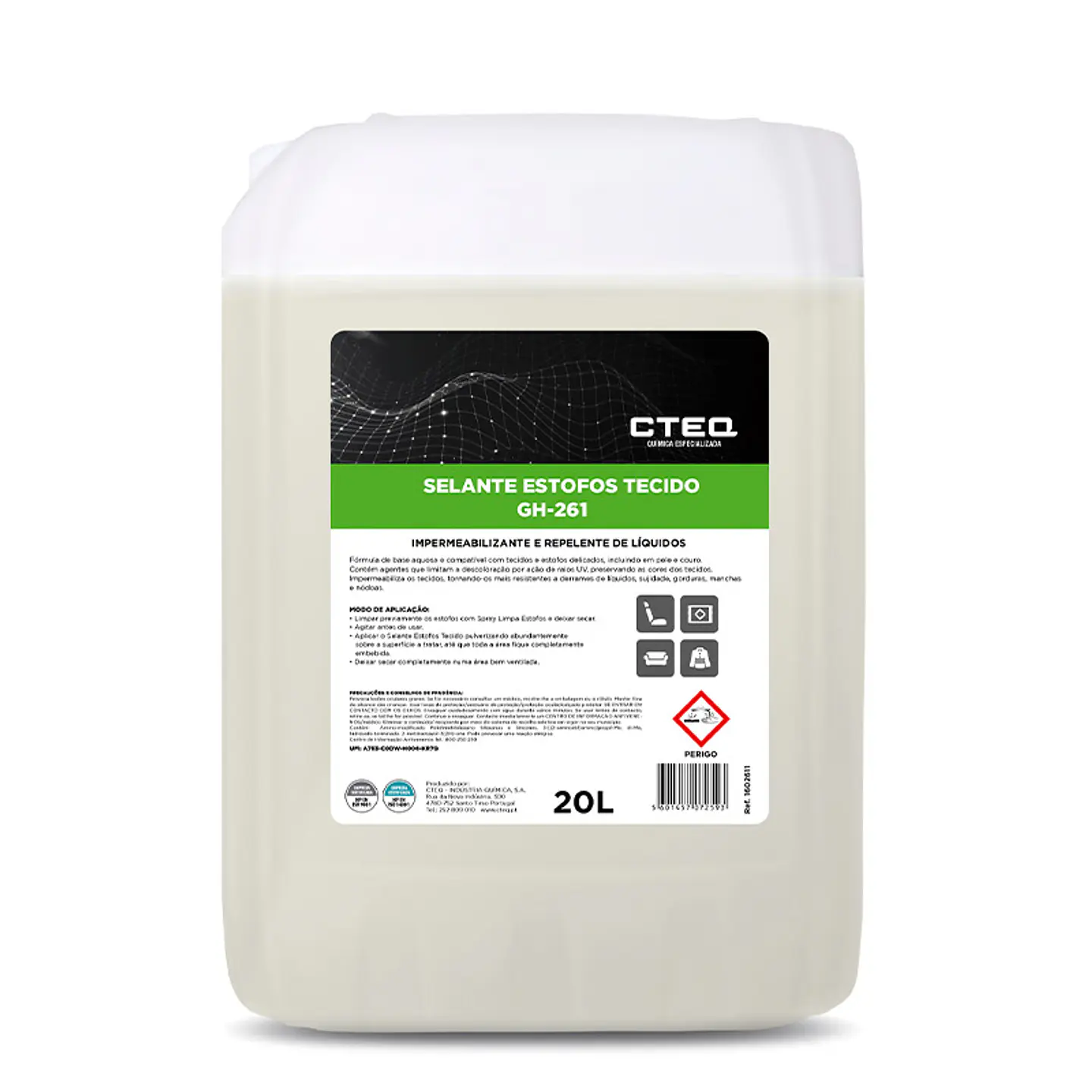 Impermeabilizante Tejidos y Sofás GH-261 - 20 Litros 1