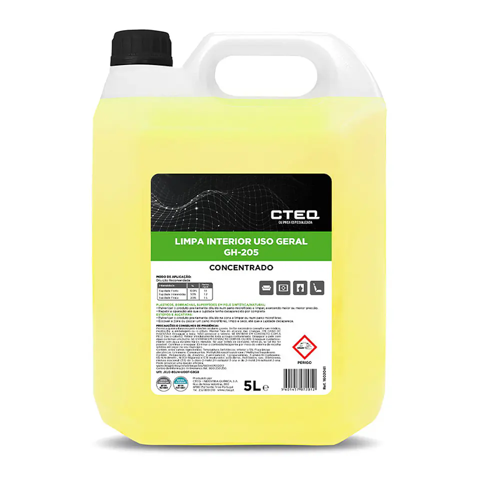 Limpieza General Concentrado para Tejidos y Sofás GH-205 - 5 Litros 1