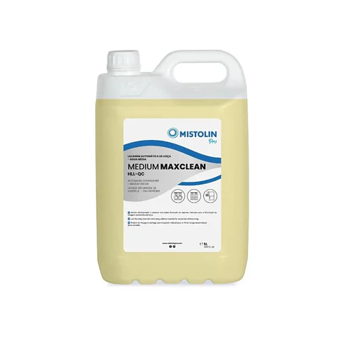 Detergente para Lavado Mecánico de Vajilla HLL-QC Mistolin Pro - 5 Litros