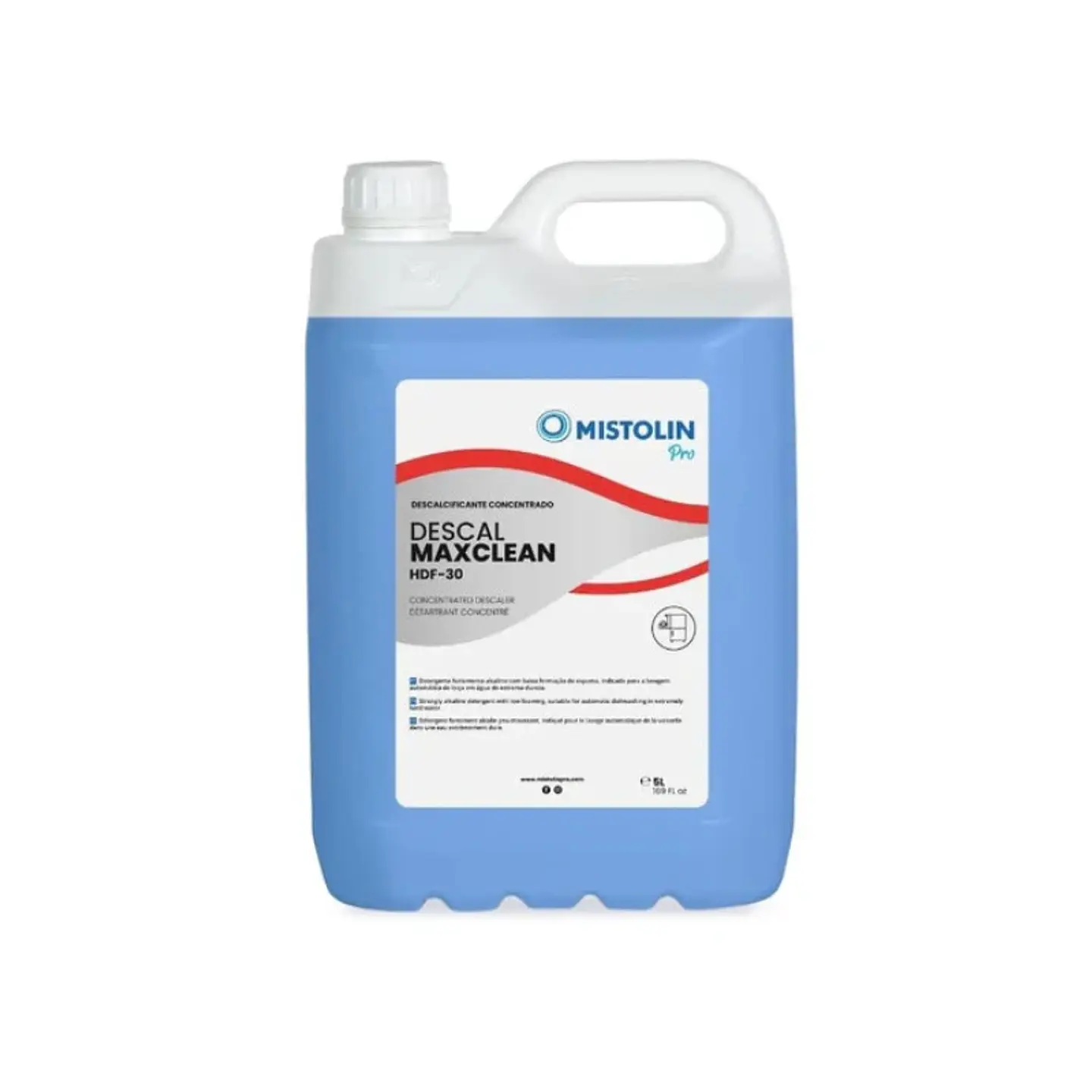 Descalcificador concentrado HDF-30 Mistolin Pro - 5 Litros 3