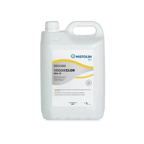 Desinfectante Líquido para Frutas y Verduras DDA-70 Mistolin Pro – 5 Litros