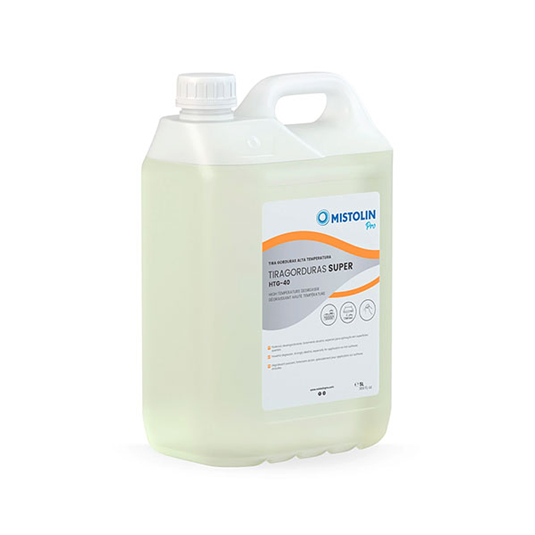 Desengrasante Súper HTG-40 Mistolin Pro – 5 Litros 2