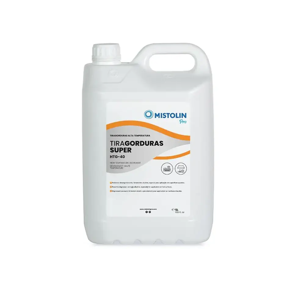 Desengrasante Súper HTG-40 Mistolin Pro – 5 Litros 1