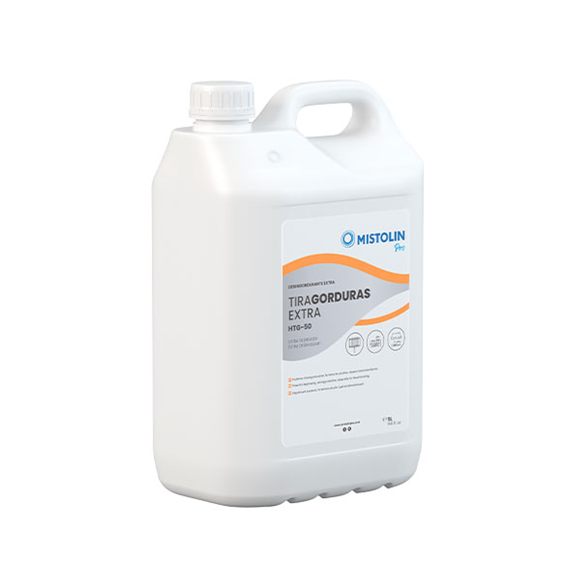 Desengrasante Extra HTG-50 Mistolin Pro – 5 Litros 2