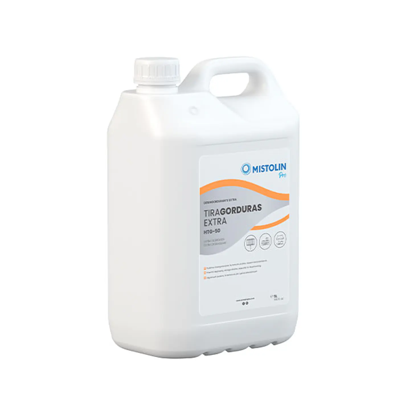 Desengrasante Extra HTG-50 Mistolin Pro – 5 Litros 2