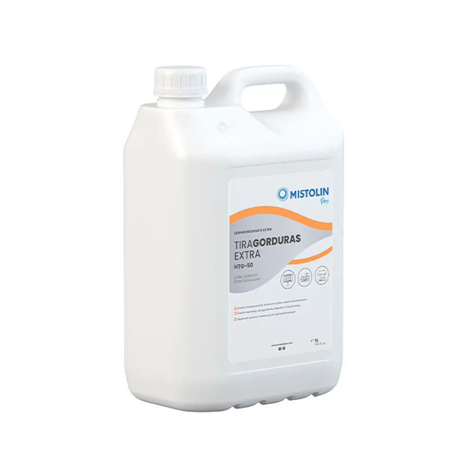 Desengrasante Extra HTG-50 Mistolin Pro – 5 Litros 2