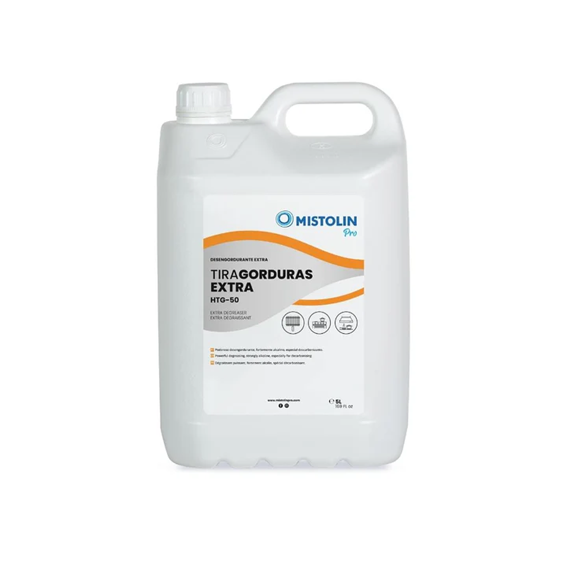 Desengrasante Extra HTG-50 Mistolin Pro – 5 Litros 1
