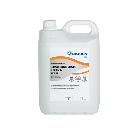 Desengrasante Extra HTG-50 Mistolin Pro – 5 Litros