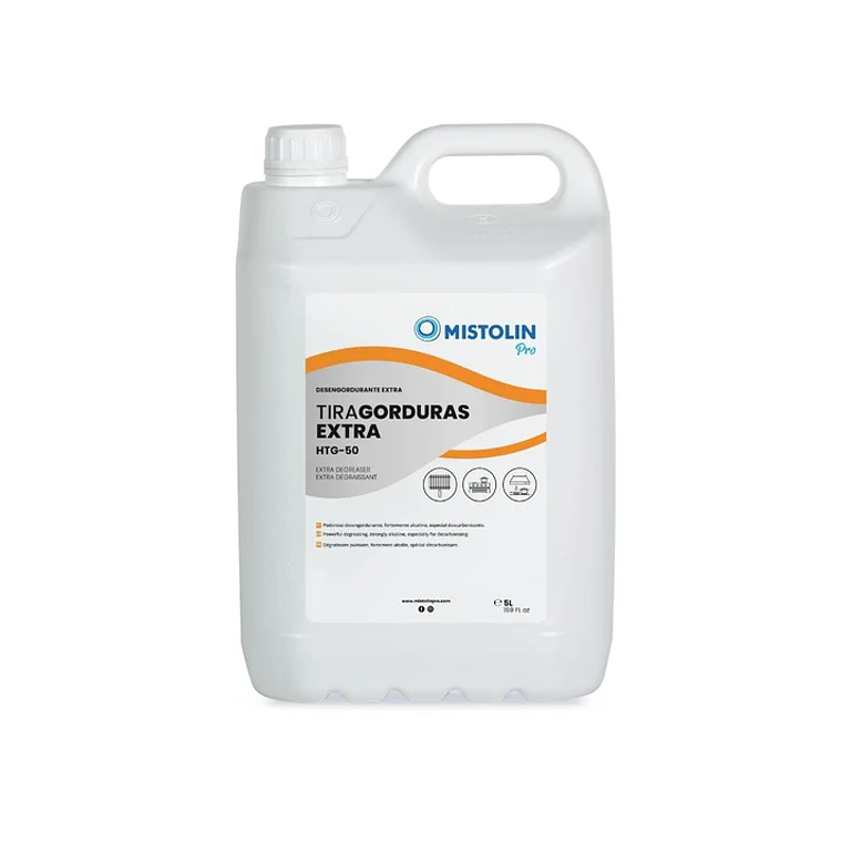 Desengrasante Extra HTG-50 Mistolin Pro – 5 Litros 1