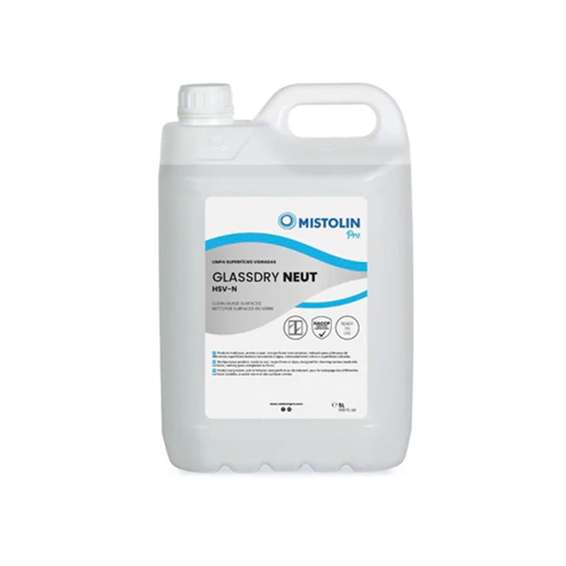 Limpiacristales Neutro HSV-N Mistolin Pro 2