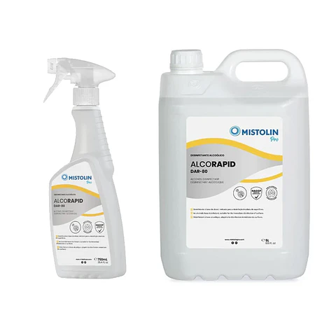 Desinfectante Alcohólico Alcorapid DAR-80 Mistolin Pro