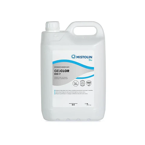 Gel Desinfectante Clorado DDD-P Mistolin Pro - 5 Litros