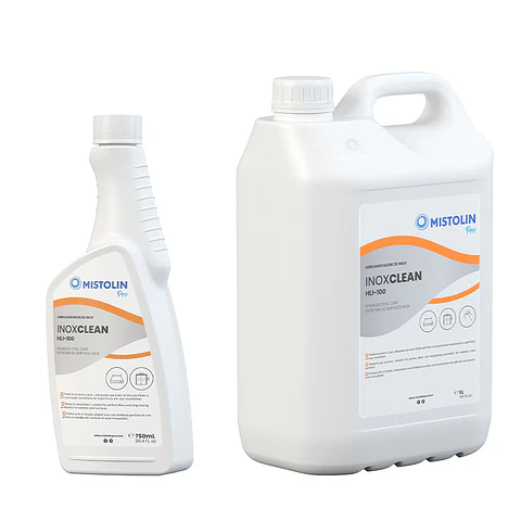 Abrillantador de Acero Inoxidable HLI-100 Mistolin Pro