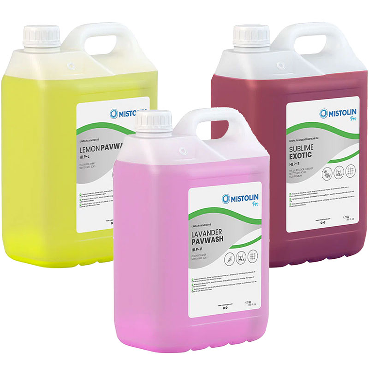 Detergente Perfumado de Suelos HLP Mistolin Pro – 5 Litros 1