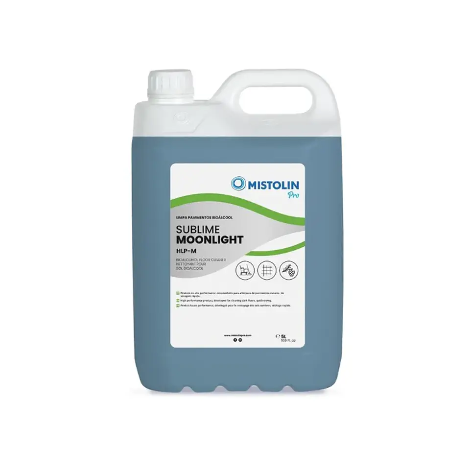 Limpiador de Suelos de Secado Rápido Bioalcohol HLP-M Mistolin Pro - 5 Litros 1