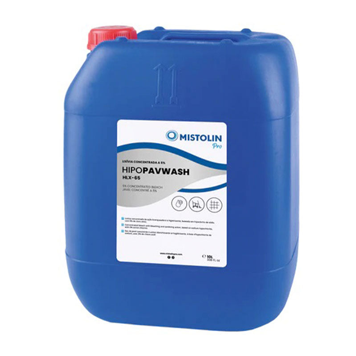 Lejía Concentrada HLX-65 Mistolin Pro 2