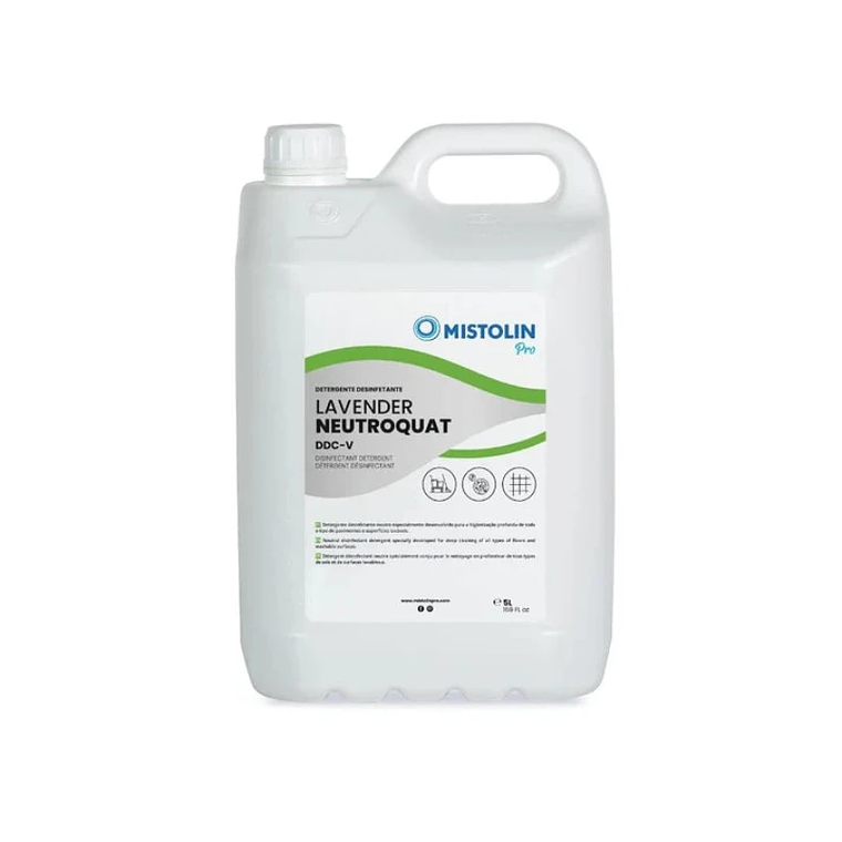 Limpiador de Suelos Desinfectante DDC-V Lavanda Mistolin Pro – 5 Litros 1