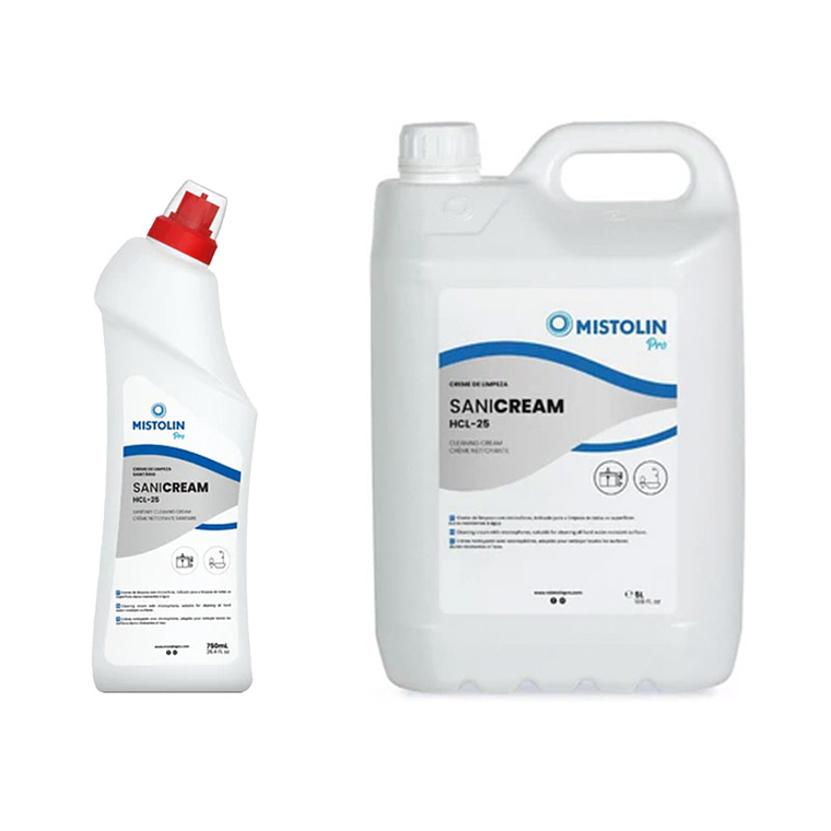 Crema de Limpieza WC HCL-25 Mistolin Pro 1