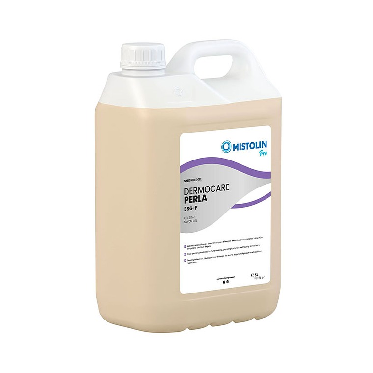 Sabonete Líquido Dermocare Perla BSG-P Mistolin Pro - 5 Litros 2