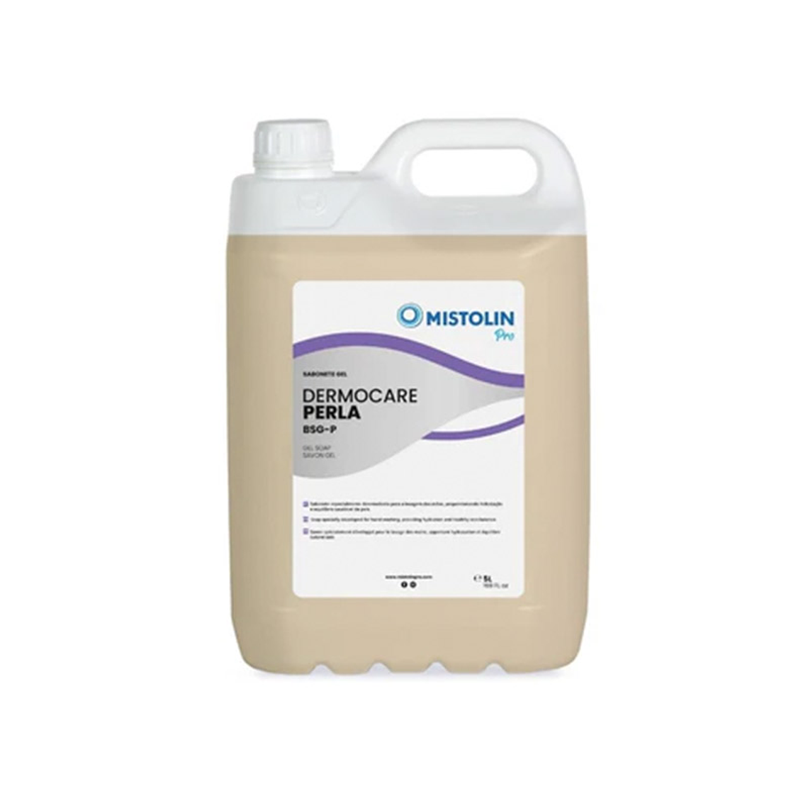 Sabonete Líquido Dermocare Perla BSG-P Mistolin Pro - 5 Litros 1