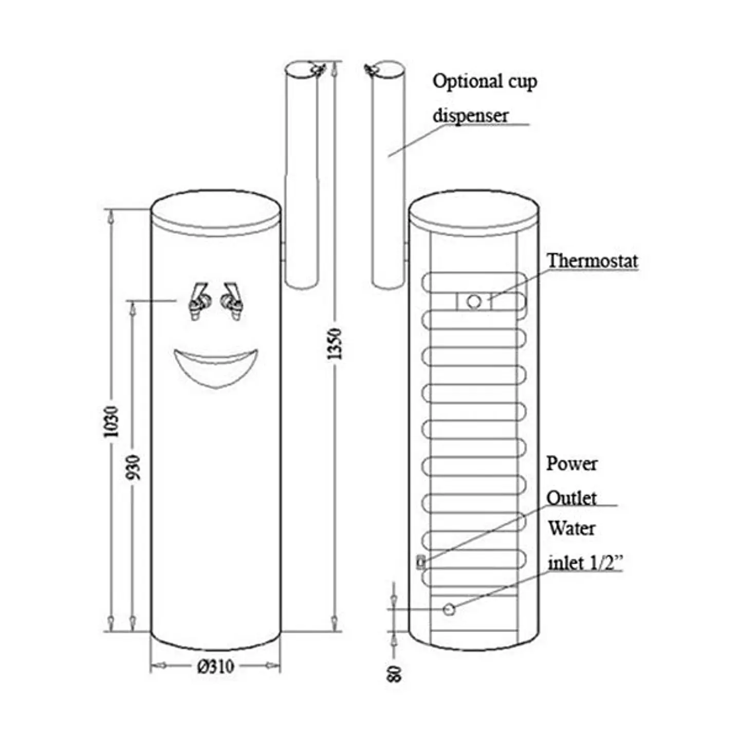 Dispensador de Agua – 18 litros/hora 2