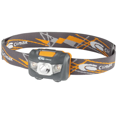 Linterna Frontal Compacta LED Climax – 180 lúmenes