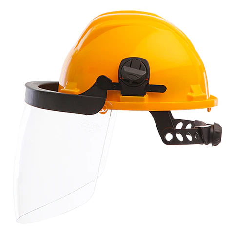 Casco con Visera de Protección Incolora Climax 436 DV