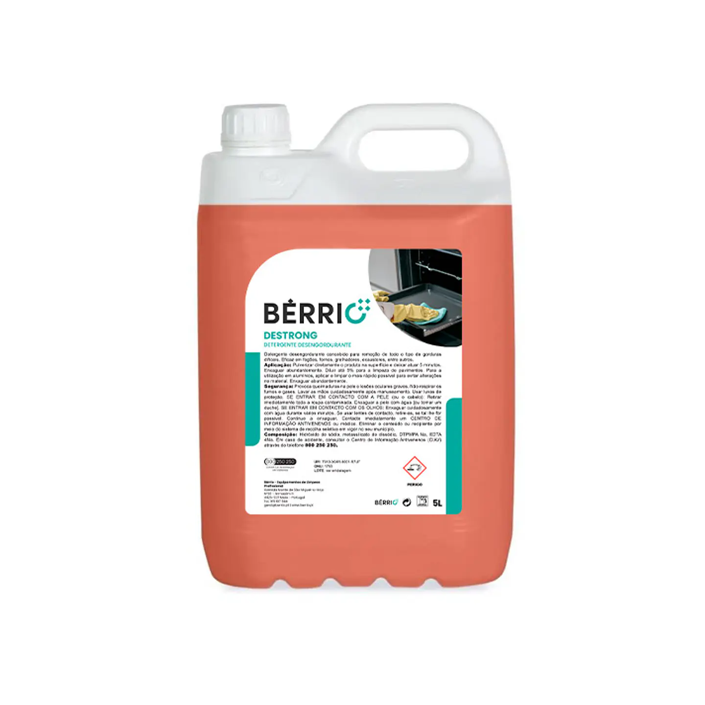 Desengrasante Alcalino Multiusos Bérrio 1