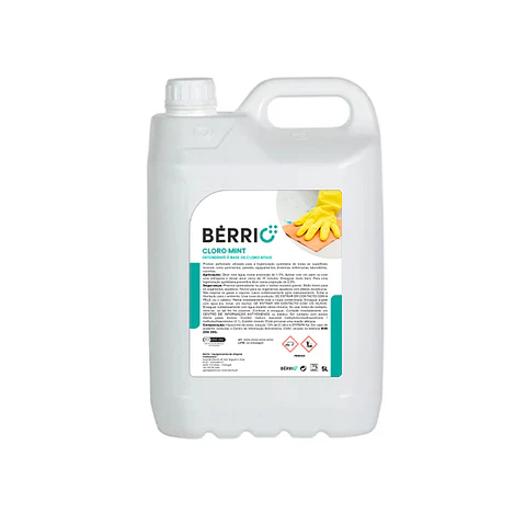 Lava todo con cloro activo Bérrio – CLORO MINT