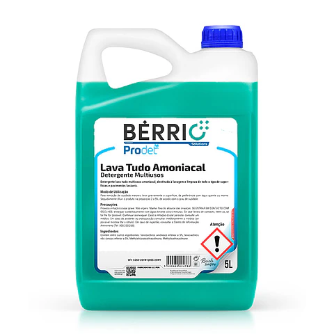 Limpia todo Amoniacal Multiusos Bérrio