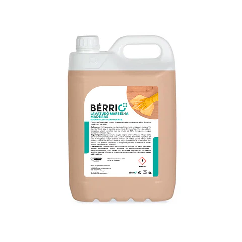 Limpiador de Suelos para Madera Marsella Bérrio – 5 Litros