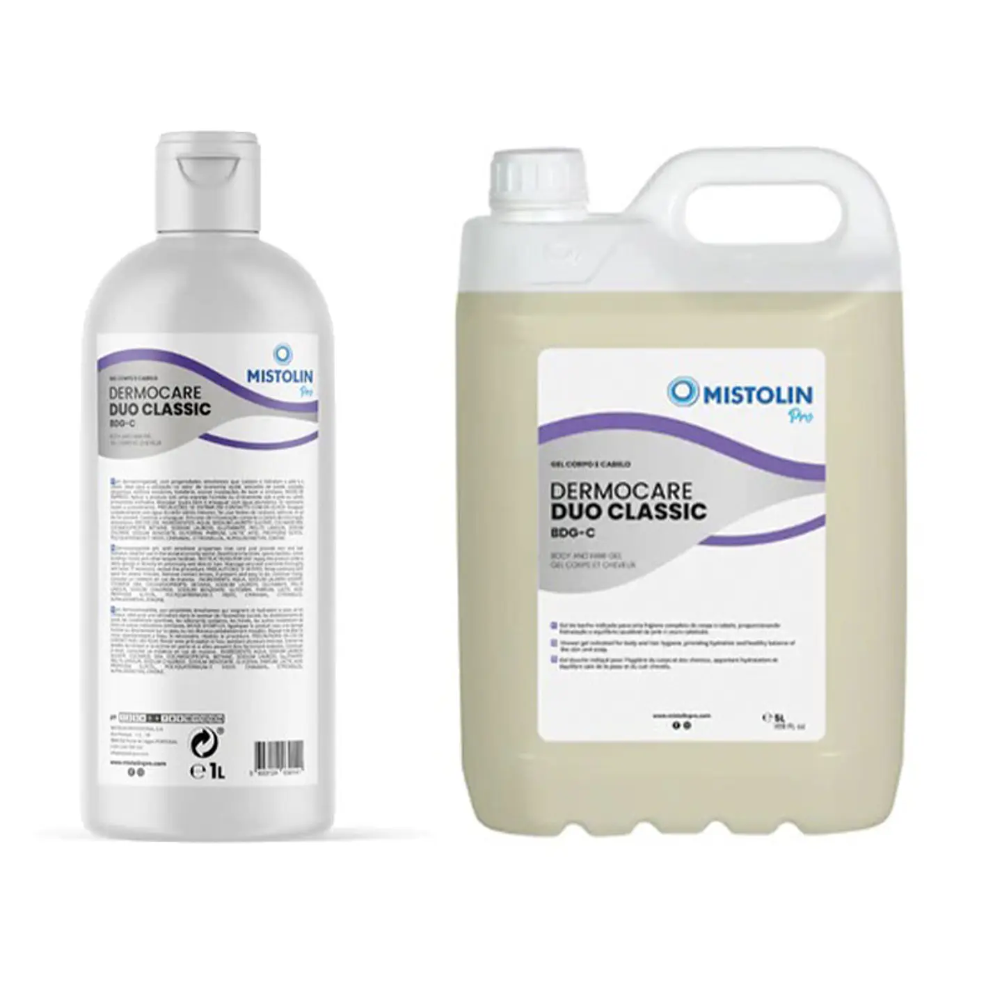 Gel de Baño Cuerpo y Cabello BDG-C Mistolin Pro 1