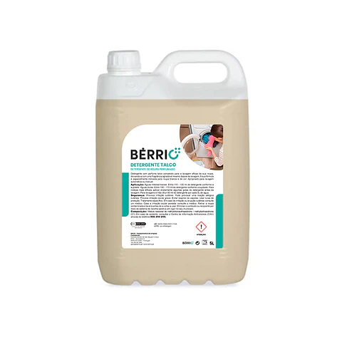 Detergente Líquido para Ropa Talco Bérrio
