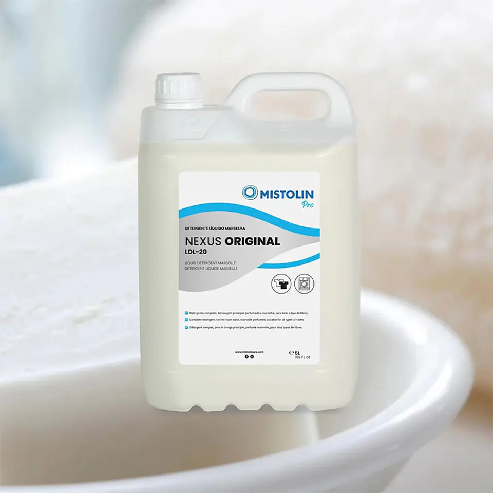 Detergente Líquido para Ropa Marsella LDL-20 Mistolin Pro – 5 Litros      2