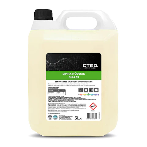 Quitamanchas Concentrado para Tejidos y Piel GH-233 - 5 Litros