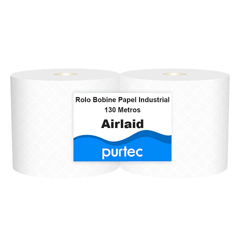 Rollo de Papel Industrial Airlaid Purtec – 130 metros