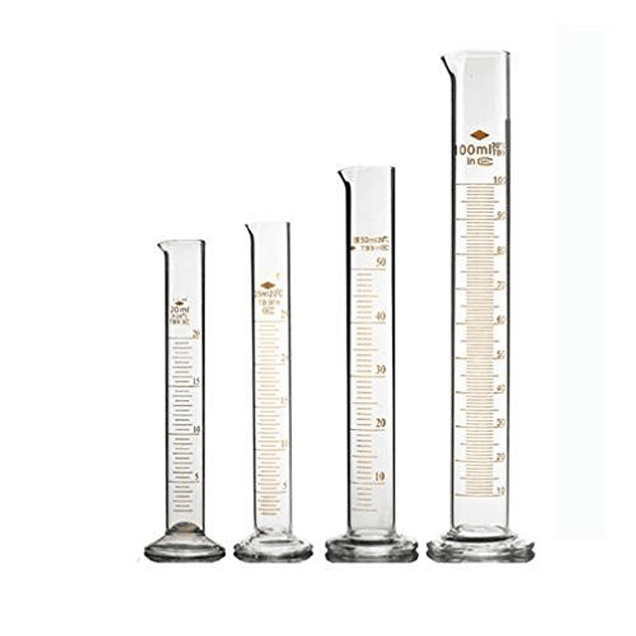 Probetas de vidrio 1