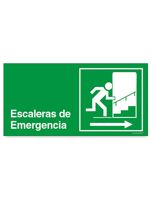 Escalera de emergencia Derecha
