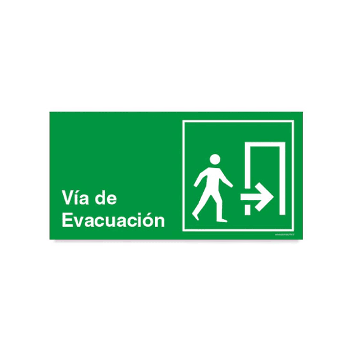 Vía de Evacuación Derecha 1
